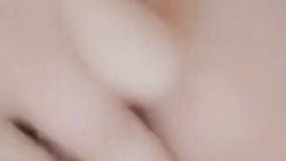 Megan Hills Plays With Toy Deep Inside Her Tight Wet Pussy