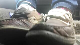 Socks, Sperrys, and chit chat Frieda Ann Foot Fetish