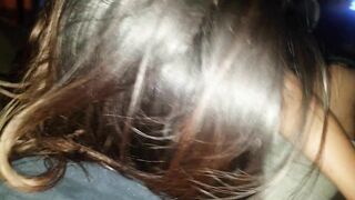 Wife Blow job in the couch