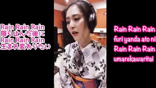 【Rain／Angela Aki】I sang and played ????【Rain／アンジェラ・アキ】