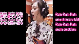 【Rain／Angela Aki】I sang and played ????【Rain／アンジェラ・アキ】
