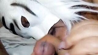 Milf veteran lady sucking dick