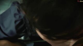 Cheating wife sucks her boyfriend's friend in the toilet