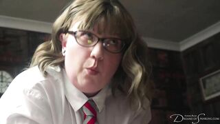 Queueing for the Cane - Mistress Lorraine has her work cut out in this feature length School Caning