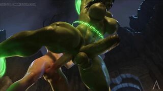 Amazonium hardcore delicious anal intense hot anal creampie sweet intense fuck by Amazonium