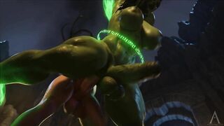 Amazonium hardcore delicious anal intense hot anal creampie sweet intense fuck by Amazonium