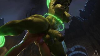 Amazonium hardcore delicious anal intense hot anal creampie sweet intense fuck by Amazonium