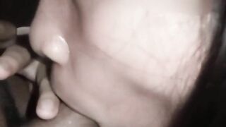 Loving sex partner passionate blowjob in room