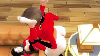 Violet X Mrs.Incredible