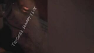 Busty Black Babe Gives Trigger Happy Lobadon Baby Oil Hand Job @ The Beach Front