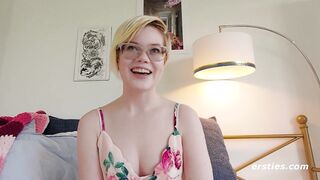 Ersties - American Hottie Plays With Her Pussy Before Going Anal